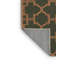 Tapis brun treillis lavable à la machine-2028479548