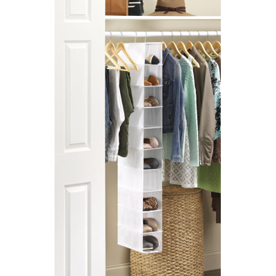 Étagère à chaussures à 10 sections Whitmor - Blanc