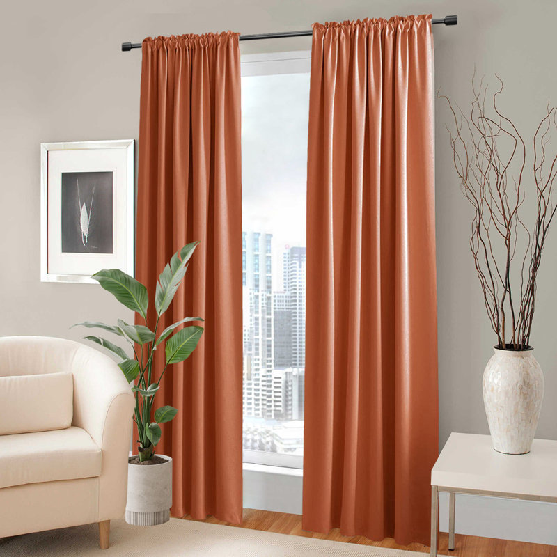 Ensemble de rideaux obscurcissant 2 pièces, L 52 po x L 90 po