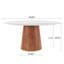 Table de salle à manger Gullu-15657785