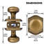 Boutons de porte en métal Coolnews-123517814-123517817