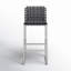 Butler Urban Brown Woven Leather Bar Stool-1428225833-1389649040