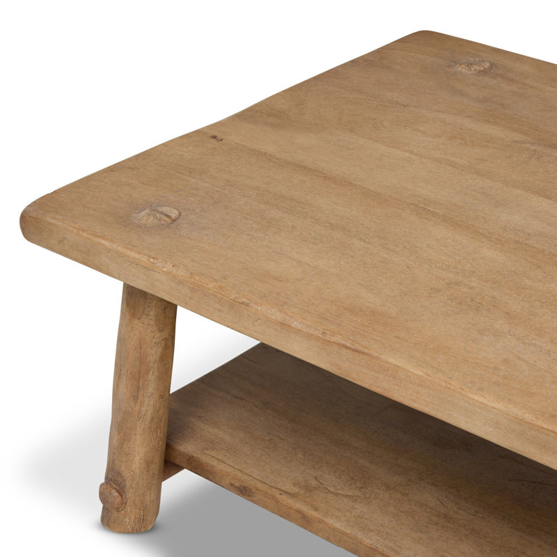 Hasia Solid Wood Coffee Table