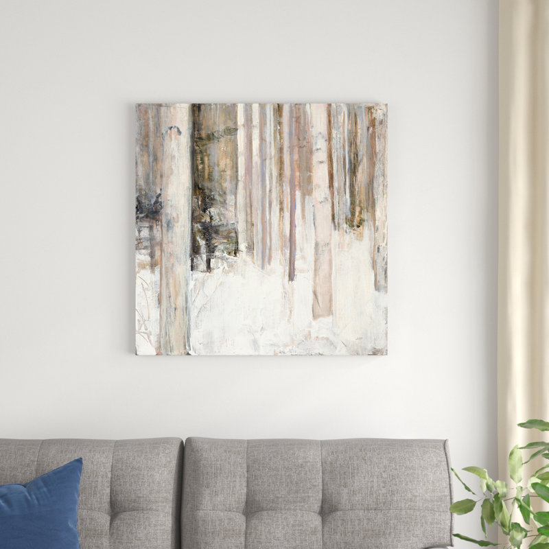 Lumière chaude d'hiver II, H 30 po x l 30 po x P 1,25 po