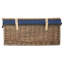 Wicker Rope Handled Trunk with Lining-143960195