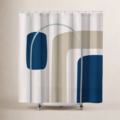 Hagan Polyester Shower Curtain