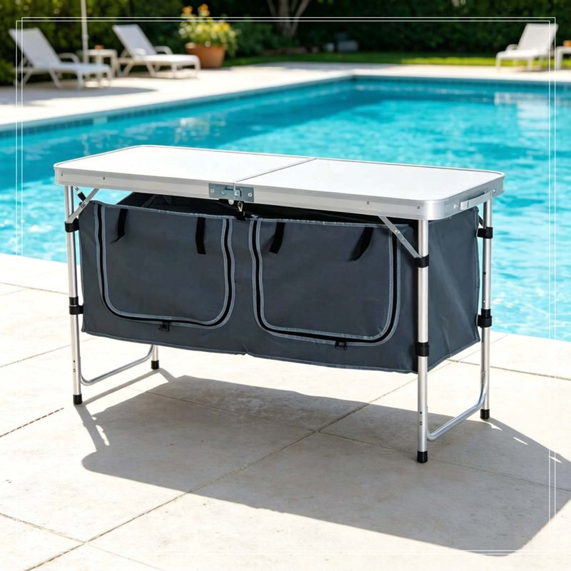 Foldable Fishing Table,Camping Table,Outdoor Table