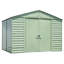 Remise de rangement en acier Select, 10 x 8, vert sauge-55865220-101611789