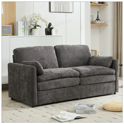 68.1 Inch Cozy Upholstered Loveseat Sofa with Oversized Comfy Cloud Cushions, Perfect for Relaxation and Modern Living Rooms