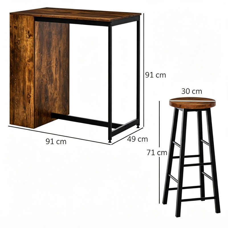 91cm Bar Set