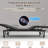 Adjustable Metal Bed Frame For Queen, Remote - Controlled, Zero Gravity, C Charging, Quiet Operation, Suitable Mobility Issues Queen With Gravity Function, Head And Foot, Dual Motors, Modern Design