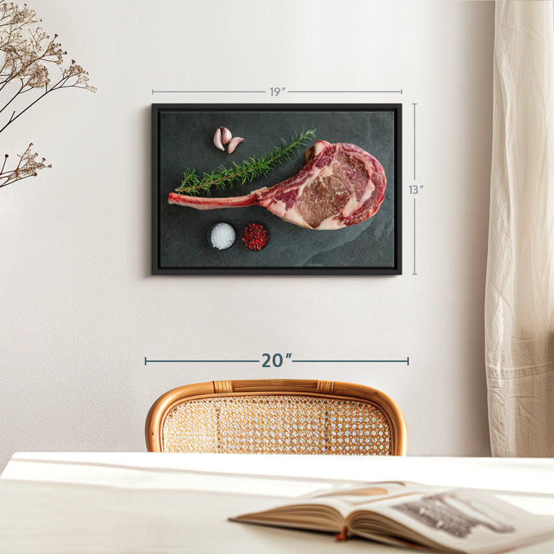 Impression sur toile Raw Tomahawk, H 13 po x l 19 po