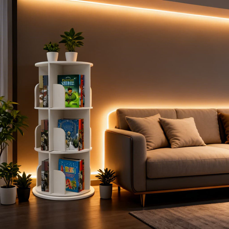 Bibliothèque pour enfants Rotating