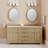 Tavern Wall Mount Frameless Oval Bathroom Vanity Mirror | Pivoting (Tilting) and Beveled Wall Mirror-10320136-15020206