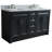 Thaxten 61'' Double Bathroom Vanity with Top-952403416
