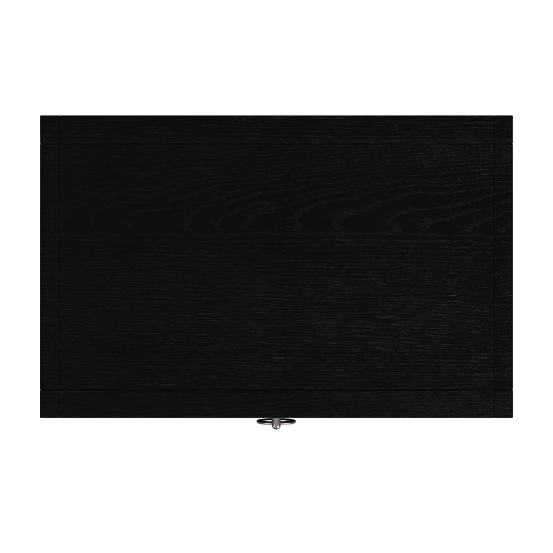 Lark 3 Drawer Nightstand, Black