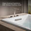 Baignoire tourbillon encastrée en acrylique 60 po x 36 po-51975505