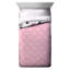 Ensemble d'édredon réversible en microfibre Minnie Mouse blanc / rose-53573739