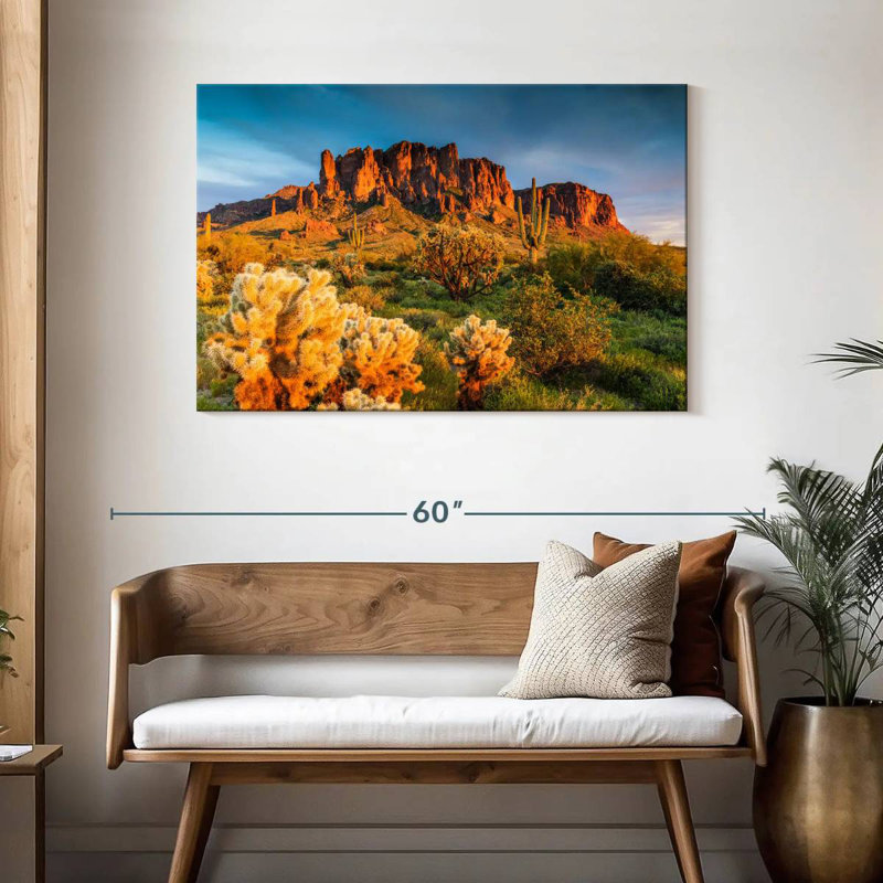 Alvord Superstition Mountains, Phoenix, Arizona, États-Unis, H 30 po x l 45 po