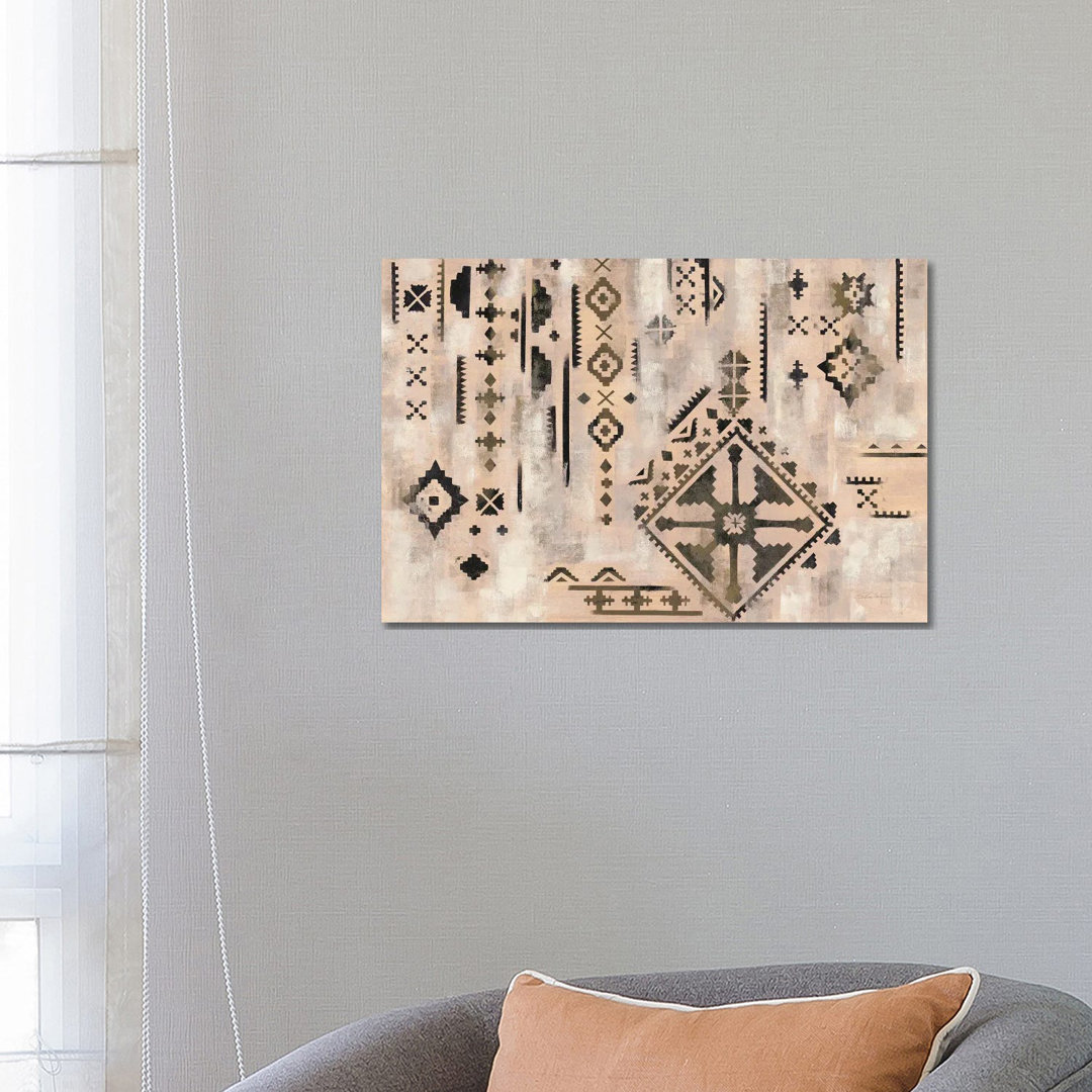 Scandanavian Mood I Neutral Black von Silvia Vassileva - Gallery-Wrapped Canvas Giclée