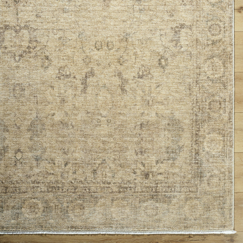 Galey Alix x Livabliss Vintage Traditional Oriental Boho Light Beige Rug, Rectangle 200 x 290 cm