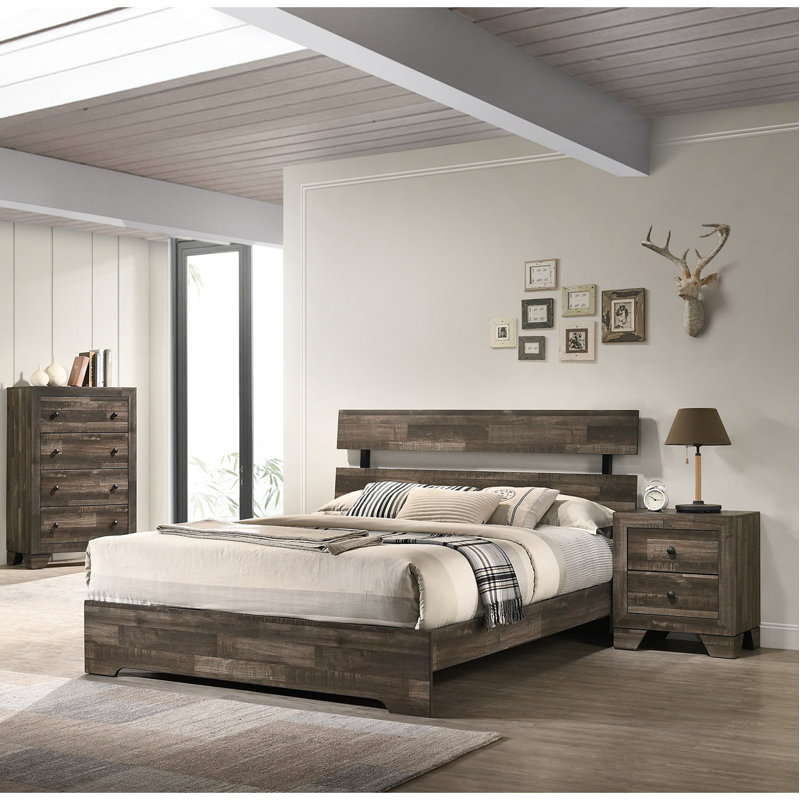 Mobilier de chambre à coucher 1pc, Brun rustique