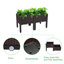 Lit de jardin surélevé en plastique 1 pi x 1 pi Benda-166117954