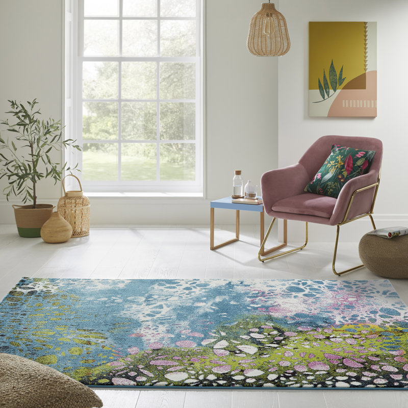Abstract Area Rug, Rectangular 80 x 150cm