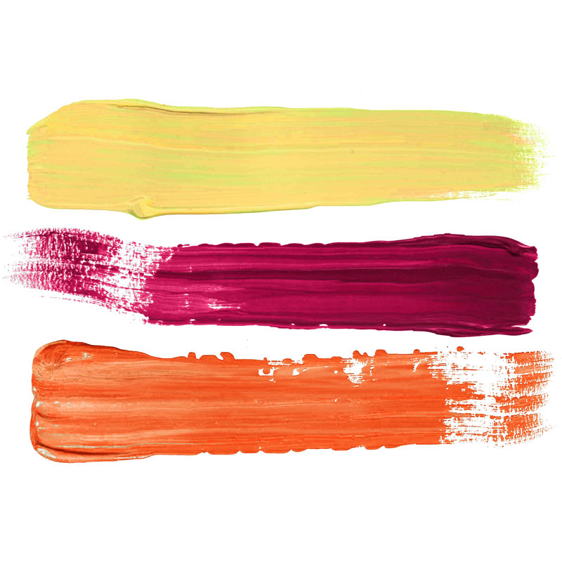 Échantillons 2 - peinture sur toile tendue, H 36 po x l 48 po x P 1,25 po
