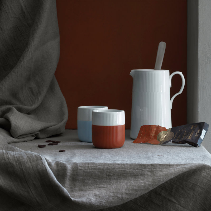 Royal Copenhagen Contrast Coffee Mug, Light Blue
