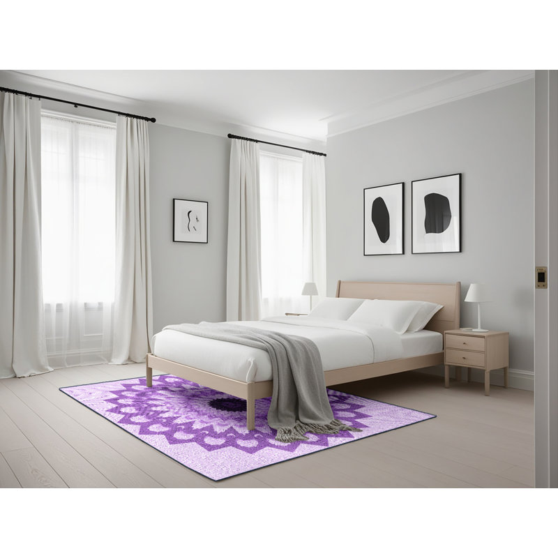 Wool Indoor Rug, Rectangle 5' x 7'