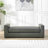 Stylish And Durable Faux Leather Ottoman-998319452