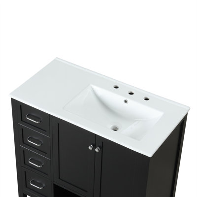 Meuble-lavabo 36 po avec comptoir d'évier