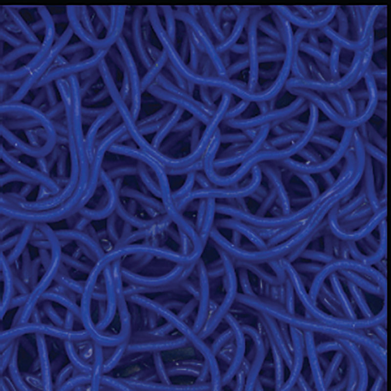 Tapis d'entrée Kaetzel, Bleu, l 36 po x L 60 po