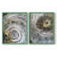Série ABSTRACT CCxxxv - reproduction encadrée de qualité supérieure - prête à être accrochée - aucun clou requis - aucun clou requis-1990265389-1990265384