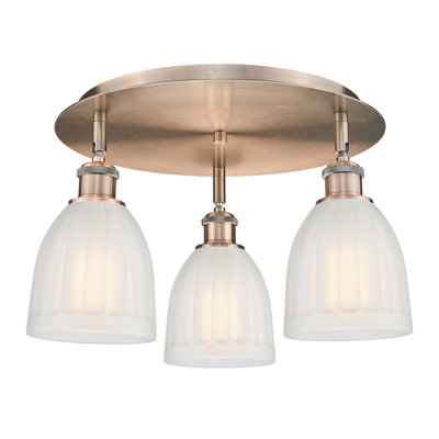 Bianey Glass Flush Mount