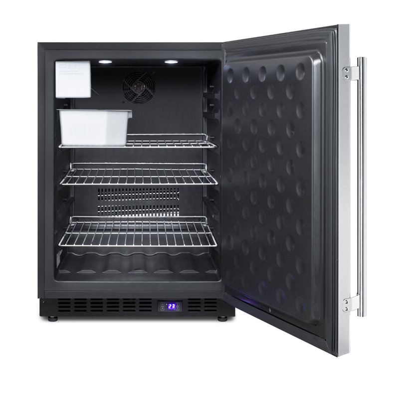 Outdoor Refrigeration 4.72 Cubic Feet Frost-Free Undercounter Upright Freezer with Adjustable Temperature Controls, Yes