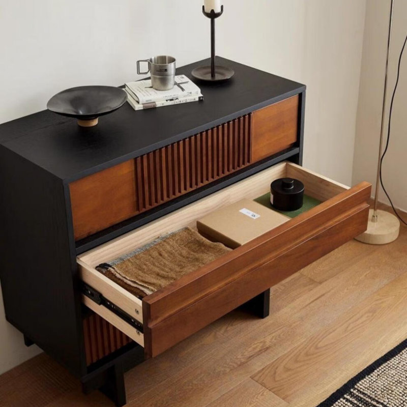 Un buffet simple et à l'ancienne