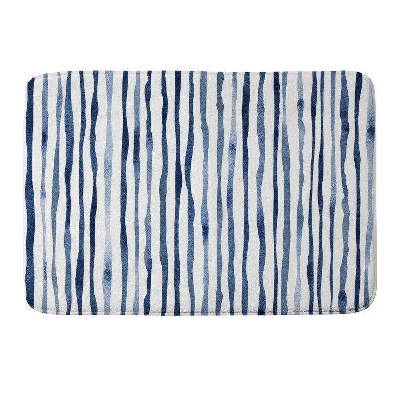 Tapis pour salle de bain Laura Trevey, Simple - L 21 po x l 34 po