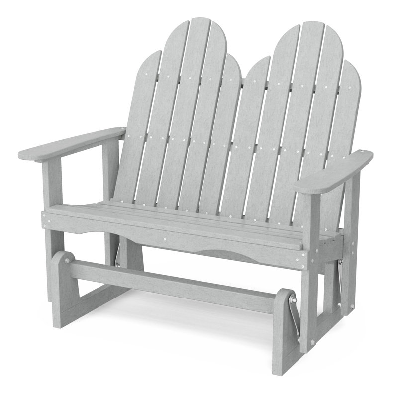 Fauteuil oscillant classique Adirondack, Gris clair