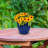 Atenea Francine Round Imperial Ceramic Outdoor Planter-860479538-860479536