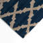 Tapis bleu intérieur et extérieur Trellis-785094206