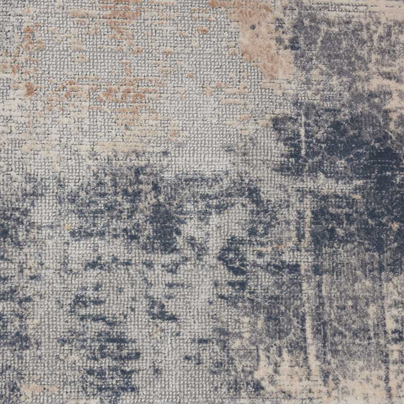 Tapis beige/gris à motif abstrait Comer, Rectangle 7 pi 10 po x 10 pi 6 po