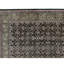 Tapis noir et doré de haute qualité noué à la main