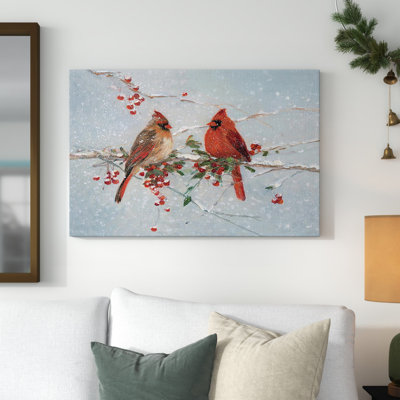 " Cardinals In Winter "