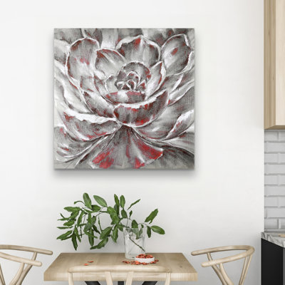 flower - 32"x32" art on canvas
