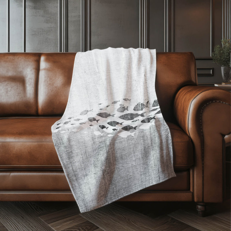 Jeté nautique Addison Sherpa ASB627, Gris