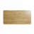 63'' Rectangular Dining Table for 6, Oak Wood MDF Kitchen Table with Fluted Base