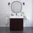 36'' Bathroom Vanity Sink Base with Drawers Cabinet in Espresso Shaker