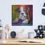  «Wouf American Bully» par Rich Monet, art mural en métal, 12 po x 12 po-1995814563